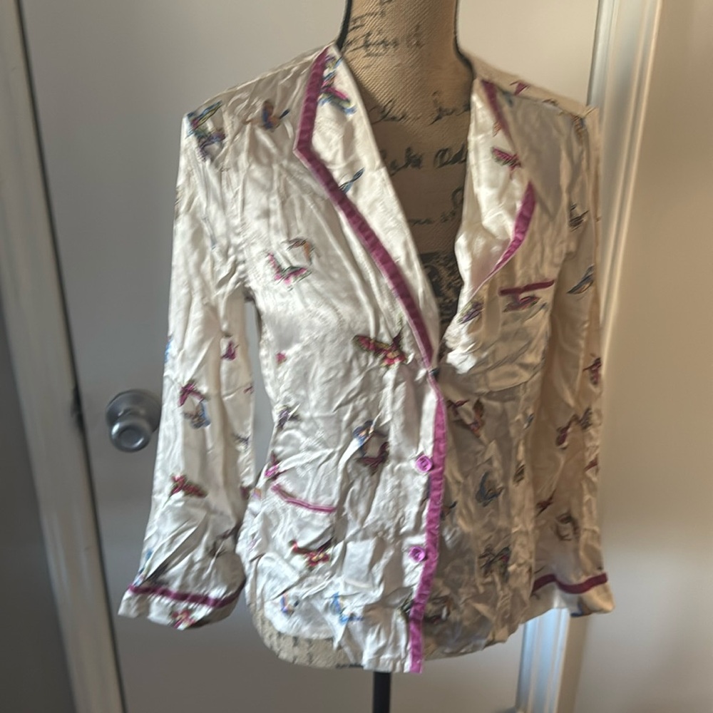 MORGAN LANE size small pj top